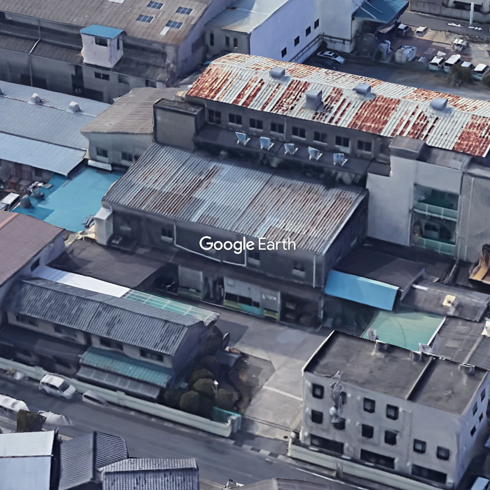 京都パイル久御山工場の空撮